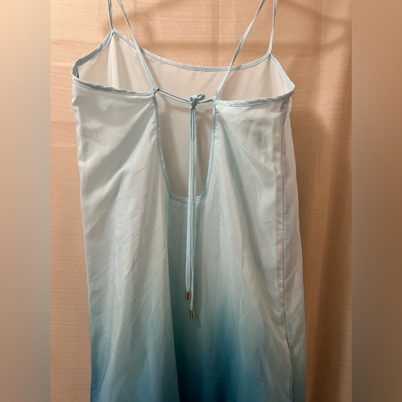 ⚪️ la Blanca blue ombré summer cover up size medium - Picture 6 of 8